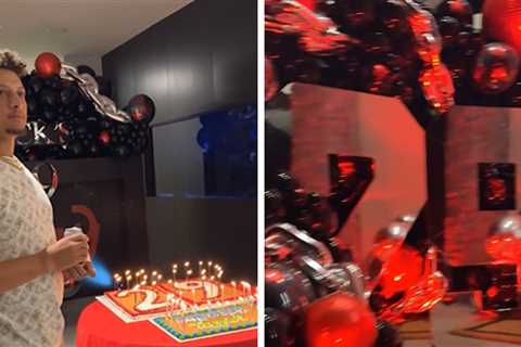 Patrick Mahomes Celebrates 29th Birthday After Bengals Victory, Taylor Swift Attends