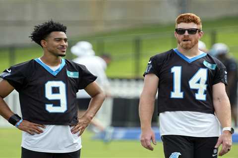 Panthers already benching Bryce Young for Andy Dalton after horrendous start