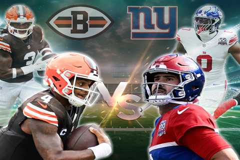Giants vs. Browns live updates: Big Blue seeks first win of season against Deshaun Watson, Cleveland