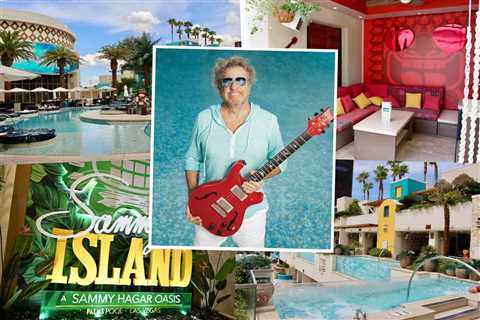 See Sammy Hagar’s Vegas Poolside Paradise: Photos, Video