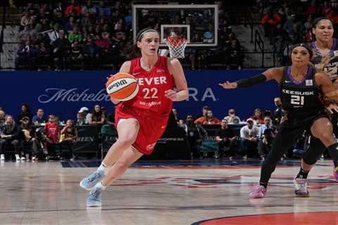 Caitlin Clark’s rookie season comes to end with Fever playoff loss