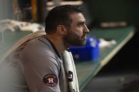 Astros leave Justin Verlander off playoff roster vs. Tigers after nightmare season