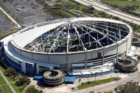 Rays asking for patience after Tropicana Field roof completely destroyed by Hurricane Milton