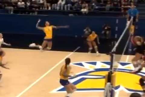 Transgender San Jose State volleyball player who’s provoked forfeits spikes ball in opponent’s face