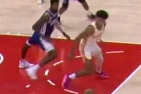 Paul George suffers injury scare in 76ers preseason game
