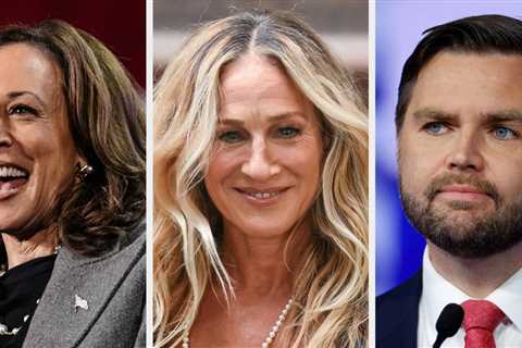 Sarah Jessica Parker Just Endorsed Kamala Harris And Shaded J.D. Vance With A Perfect “Sex And The..