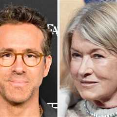 Martha Stewart Said Ryan Reynolds Isn't Funny In Real Life, And Ryan Had A Pretty Good Response