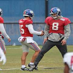 Daniel Jones begins the rest of his Giants life as the potential fourth-string QB