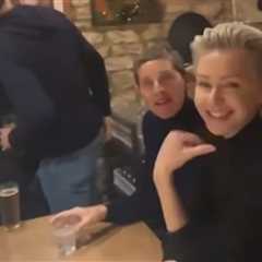 Ellen DeGeneres & Portia de Rossi Spotted at UK Pub Before News of Move