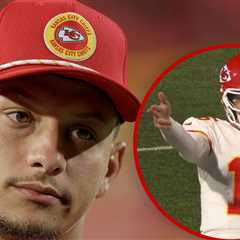 Patrick Mahomes Fined for Pretending to Shoot Gun After Touchdown Against Bills