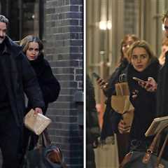 Actress Emilia Clarke Hangs Out with DJ Bassi Fox in London