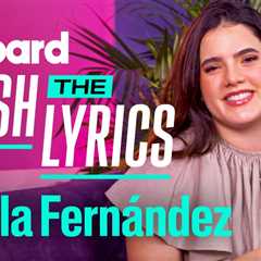 Camila Fernández Plays ‘Finish the Lyrics’ | Billboard