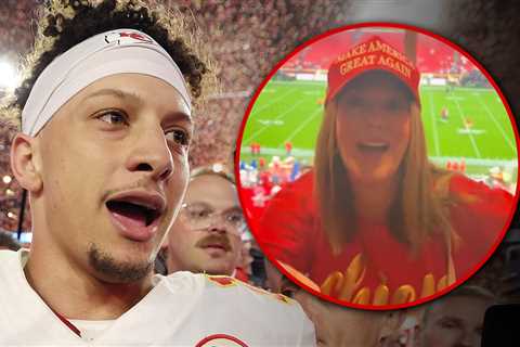 Patrick Mahomes' Mom Supports Trump At Chiefs Game, Wears MAGA Hat