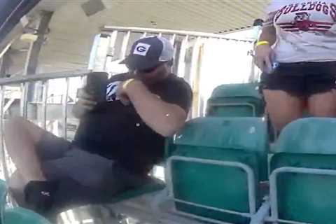 Bodycam footage shows what caused wild scene with police, fans at Georgia-Florida game