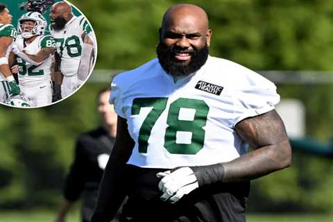 Inside Morgan Moses’ role as crucial Jets anchor while managing painful injury