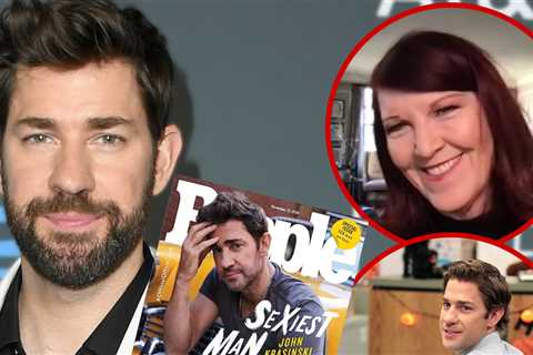 'The Office's Meredith Defends John Krasinski's Sexiest 'People' Title, Says Haters Need Glasses