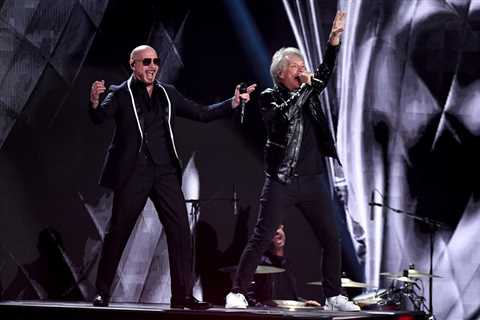 Pitbull & Bon Jovi Bring Riveting Collab ‘Now Or Never’ to the 2024 Latin Grammys