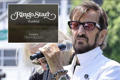 Ringo Starr Joined by Alison Krauss on New Single 'Thankful'