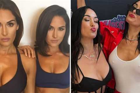 Nikki and Brie Garcia Hot Shots To Celebrate Their 41st Bday!