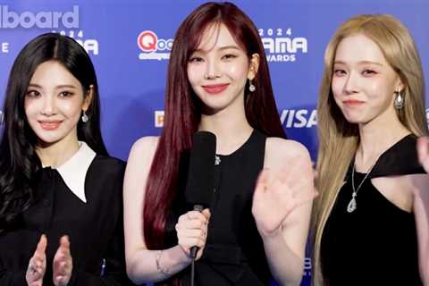 Aespa Talks About Their Comeback After Three Years | MAMA Awards 2024