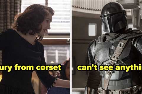 11 Times TV Actors Took “Beauty Is Pain” Way Too Seriously And Wore Costumes That Caused Hurt Or..