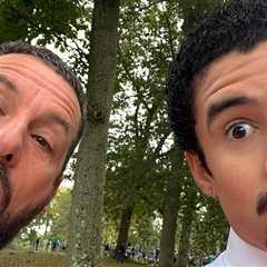 Bad Bunny Films Scene With Adam Sandler for 'Happy Gilmore 2'