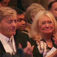 Judy Finnigan in tears at Kate Middleton's carol service