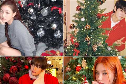 K-Pop Idols Celebrate Holidays With Cheerful Snaps!