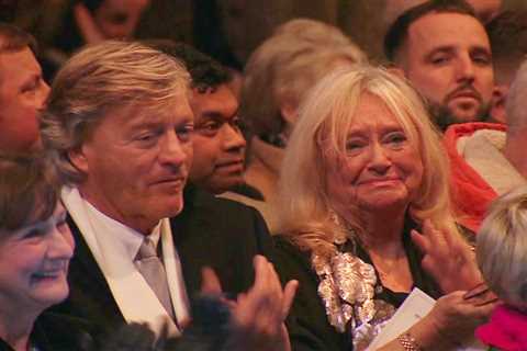 Judy Finnigan in tears at Kate Middleton's carol service