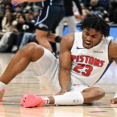 Pistons’ Jaden Ivey stretchered off court after suffering brutal injury