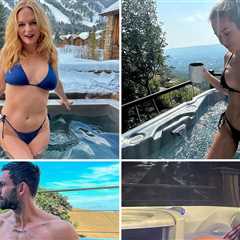 Steamy Celebs In Hot Tubs No Troubles In These Bubbles!