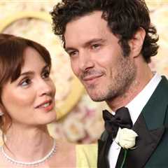 Adam Brody And Leighton Meester Gave Some Rare Red Carpet Interviews Together At The Golden Globes, ..