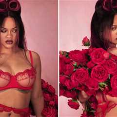 Rihanna Is Red Hot & Smokin' In New Savage X Fenty Valentine’s Drop