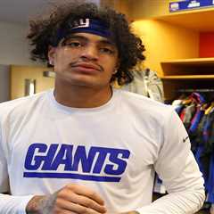 Jalin Hyatt looking forward to talking with Giants about why role diminished