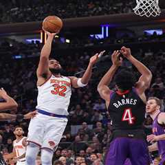 Karl-Anthony Towns returns in style in Knicks’ skid-busting victory over Raptors