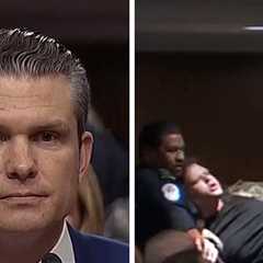 Pete Hegseth Heckled by Protesters at Confirmation Hearing, Several Ejected