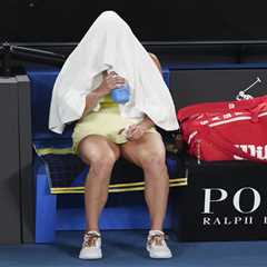 Aryna Sabalenka smashes racket in disgust after being upset by Madison Keys at Australian Open