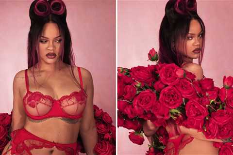 Rihanna Is Red Hot & Smokin' In New Savage X Fenty Valentine’s Drop