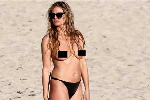 Heidi Klum Goes Topless During St. Barts Vacation With Hubby Tom Kaulitz