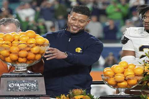 Bears want to interview Notre Dame’s Marcus Freeman in NFL coaching twist