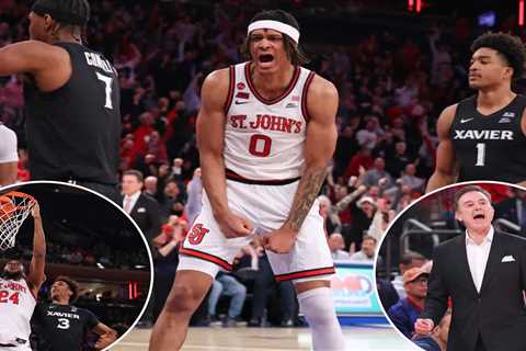 No. 20 St. John’s stages furious second-half rally to beat Xavier in OT for sixth straight win