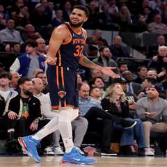 Karl-Anthony Towns’ shooting slump after injury hasn’t hurt Knicks yet