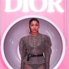 Charithra Chandran’s Chic Dior Photos Blend Bold Style