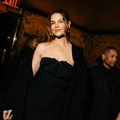 LBDs Shine in Katie Holmes’ Michael Kors Party Photos