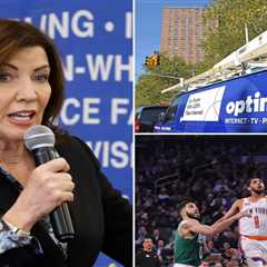 Kathy Hochul threatens to haul Optimum execs to Albany over MSG dispute