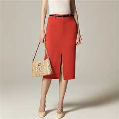 Pencil Midi Skirt: Versatile Workwear for Every Season