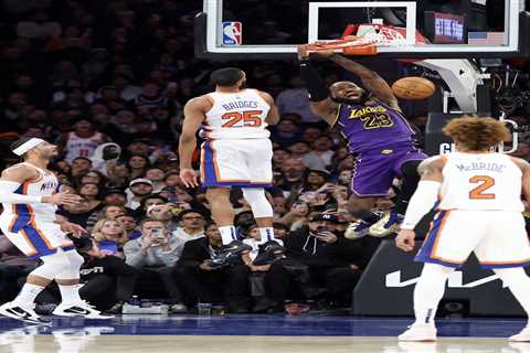 LeBron James caught ‘off guard’ by Lakers’ blockbuster Luka Doncic-Anthony Davis trade