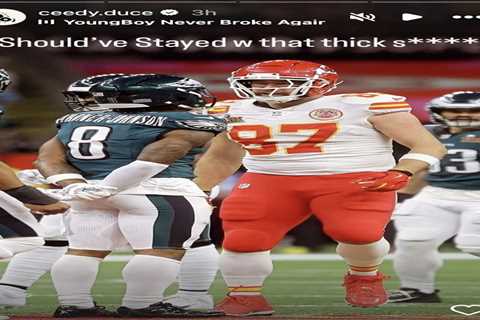 Eagles’ C.J. Gardner-Johnson posts crude message to Travis Kelce in Super Bowl 2025 taunt