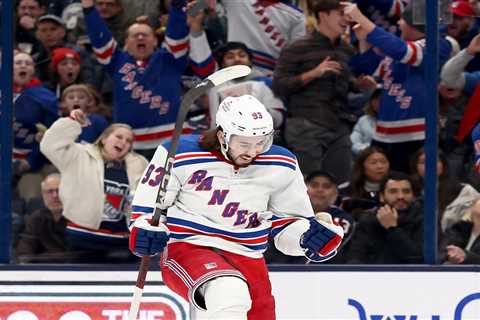 Rangers’ lineup musical chairs has only brought out Mika Zibanejad’s best  in up-and-down season