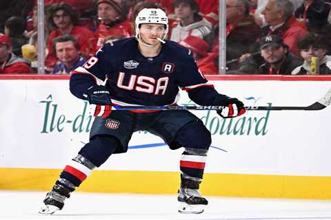 Matthew Tkachuk exits early with lower-body injury: USA coach